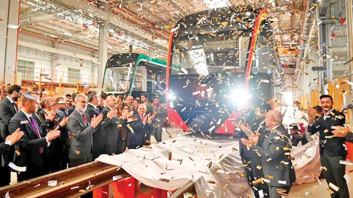 The Delivery Ceremony of the First Tram of Kayseri Anafartalar – Şehir Hastanesi – Mobilya Kent Tram Line