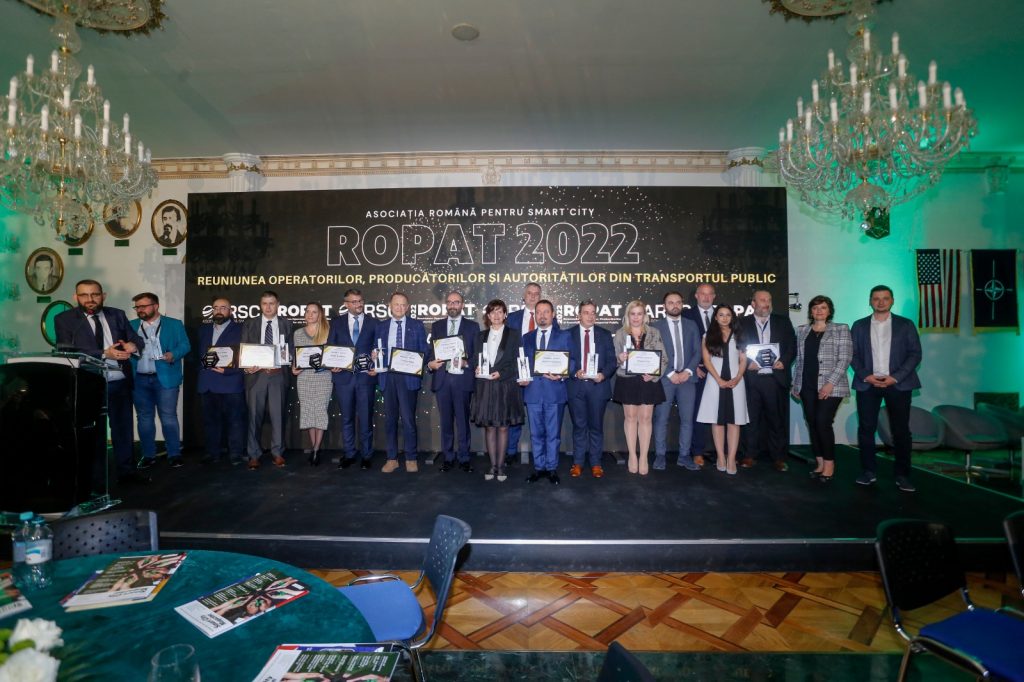 We Received An Award in the “Best Technology for Public Transport” Category at ROPAT 2022